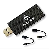 Draadloze CarPlay-adapter 2023 Pro Edition - Snelste en meest compacte - AutoSky - Fabrieksbedrade CarPlay-auto's - USB-A en USB-C kabels - Bedrade CarPlay vereist